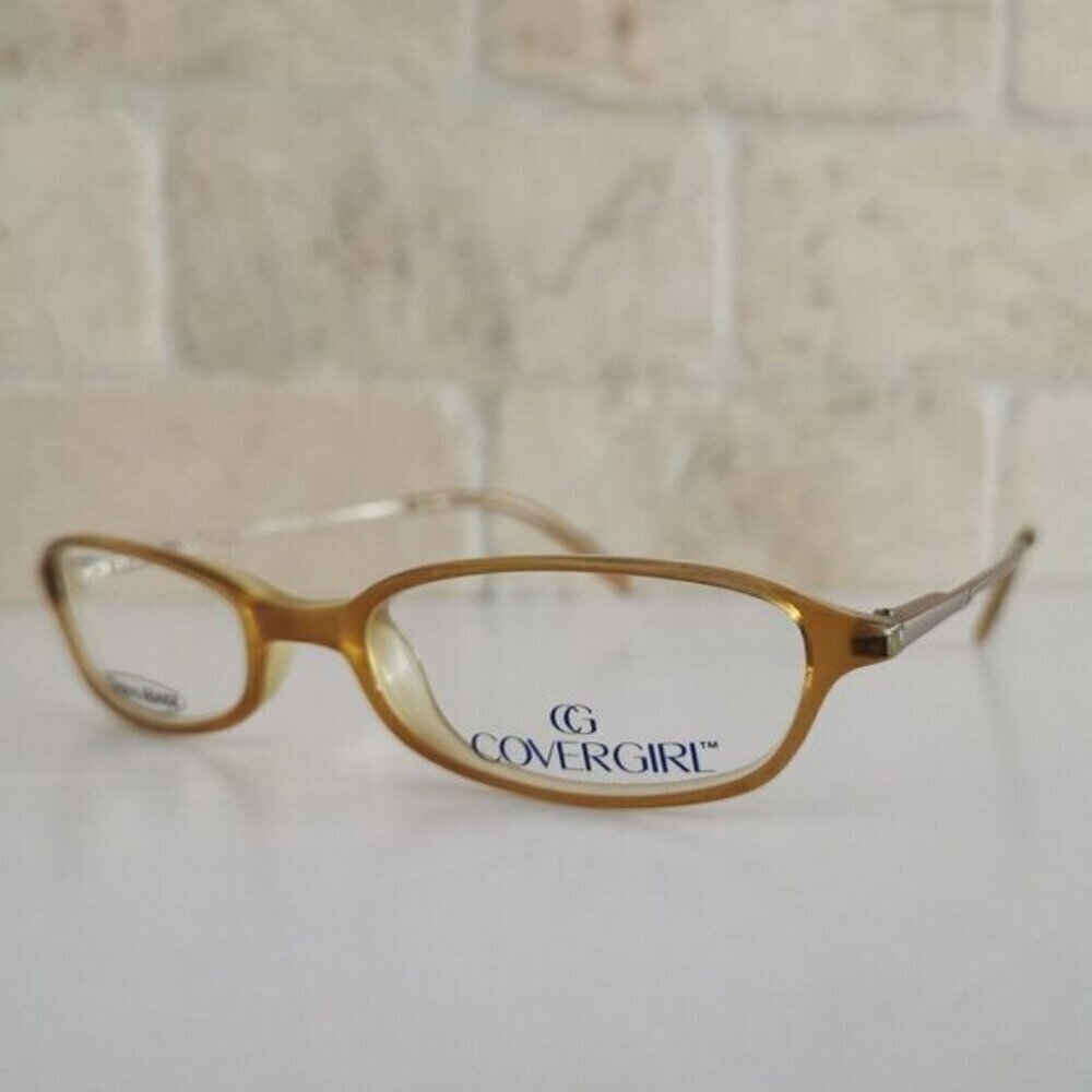 Cover Girl CG296 458 Eyeglasses Frames Golden Sunrise Oval  50-17 140 mm